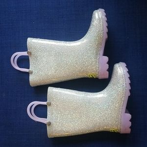 Glitter Light up Rain Boots